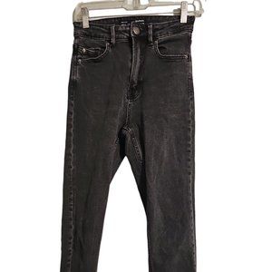 GRAY BLACK SZ. 2 MOM JEAN
